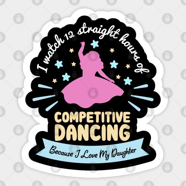 Watch Hours of Dancing Dance Design & Gift Sticker by Schimmi